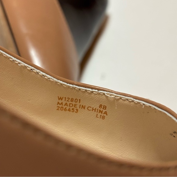 Cole Haan Women’s Vesta Skimmer Pointed Toe Tan Beige Leather Flats Size 8B - Picture 10 of 10